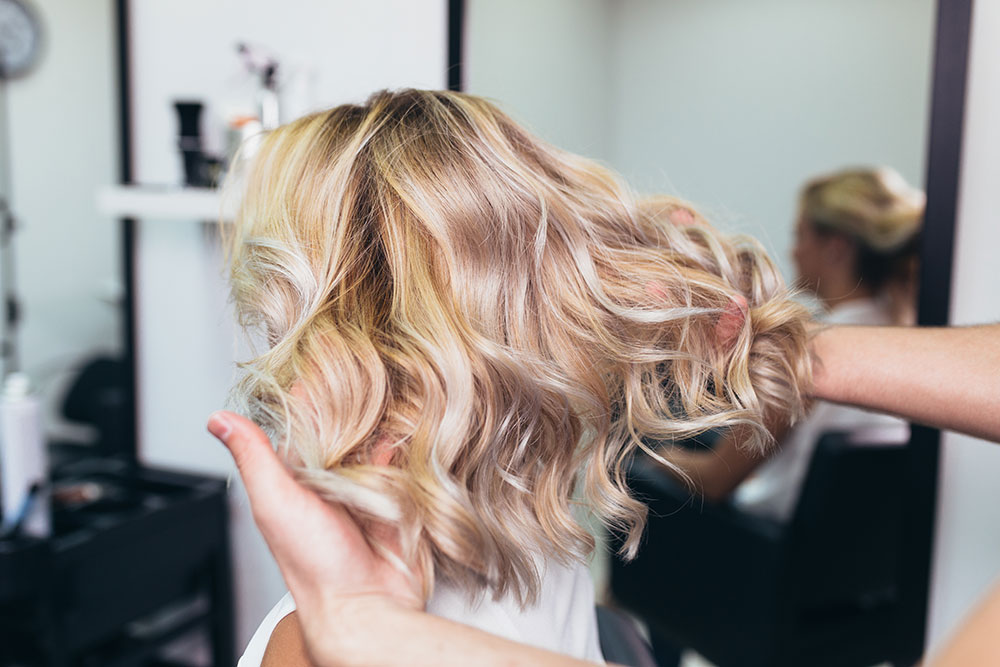 Ombré hair salon de coiffure